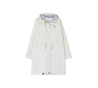 LightHouse Women's Pippa Coat - Ladies 3/4 length Waterproof Spring Summer Outdoor Coat with Hood - Coconut - 12