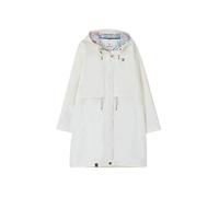 LightHouse Women's Pippa Coat - Ladies 3/4 length Waterproof Spring Summer Outdoor Coat with Hood - Coconut - 20