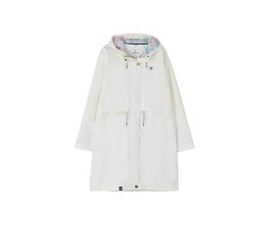 LightHouse Women's Pippa Coat - Ladies 3/4 length Waterproof Spring Summer Outdoor Coat with Hood - Coconut - 20