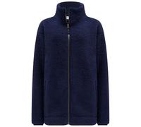 LightHouse Women's Seashell Sherpa Fleece - Ladies' Full-Zip Funnel Neck Sweatshirt - Navy - 18