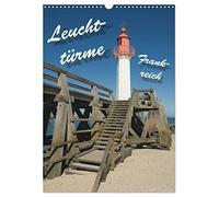 Lighthouses France UK-Version (Wall Calendar 2026 DIN A3 Portrait), CALVENDO 12 Month Wall Calendar