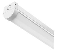 LightHub 5ft 1500mm IP20 White Indoor LED Batten Tube Light - Switchable Multi Wattage & CCT, Ideal for Kitchen, Office, Garage, Corridor - Sensor