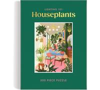 galison Book Puzzle Lighting 101: Houseplants - 500 Piece
