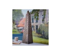 Lighting Battery Powered Luxor Style Pyramid Lamp Netagon Bronze One Size