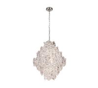 Lighting Collection Agadir Chrome 5Lt Pendant