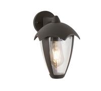 Lighting Collection Becancour Grey Outdoor Wall Light