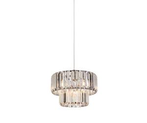 Lighting Collection Caicos Chrome Shade