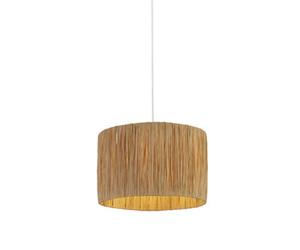 Lighting Collection Guilin Natural Raffia Shade