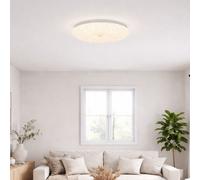 Lighting Collection Led Ceiling Flush Ceiling Light in Clear Lighting Collection Clear