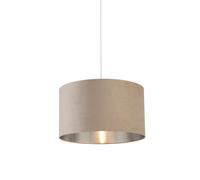 Lighting Collection Mali Taupe Velvet Shade