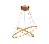 Lighting Collection Modern Spiral Halo Ring Led Suspension