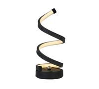 Lighting Collection Rechargeable Black Sculptural LED TL Lighting Collection Black