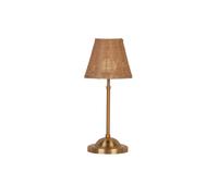 Lighting Collection Rechargeable Rattan Gold TL Lighting Collection Gold