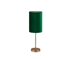 Lighting Collection Segoro Green & Gold Table Lamp