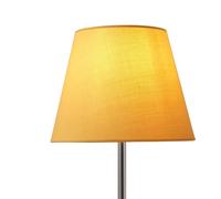 Lighting Collection Tc Tapered Shade 20Cm Ochre Lamp Shade in Yellow Lighting Collection Yellow