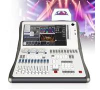 Lighting Controller, 14.1 Inch Console, 4 DMX Output Ports, 2048 Channels, Compact for Stage Programming