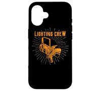 LIGHTING CREW VINTAGE PAR Theatre Lighting Technician Stage Case for iPhone 16