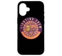 Lighting Crew Vintage Spotlight Stage Tech Theater Light Case for iPhone 16