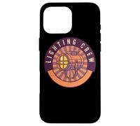 Lighting Crew Vintage Spotlight Stage Tech Theater Light Case for iPhone 16 Pro Max