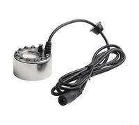 Lighting Fog Machine, Fountain Pool 12 Lights Landscape Fogging Rockery Sprayer, Humidifier Atomiser 12 LED Lights DIY Landscape Artificial Mountain