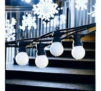 Lighting Legends 23M Chalky White Connectable Led Outdoor String Lights