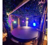 Lighting Legends 30M Multi Colour Heavy Duty Elite Festoon Plug-In Waterproof Outdoor String Lights