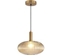 Lighting Modern Gold Globe Pendant Light Black Amber Glass Bathroom Fixture Adjustable Brass Round Lights Kitchen Island Large Farmhouse Ceiling Chandelier