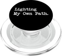 Lighting My Own Path Funny Candle Maker Quotes Apparel PopSockets PopGrip for MagSafe
