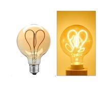 Lighting, Pack of 2, LED ment Light Bulb AC220V ST64 G80 G95 G125 4W E27 Retro Edison Vintage Home Decoration Lamp