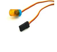 Lighting Rc Car Spot For Axial For SCX10 For TRX4 For TRX6 1/10 5 Modes 4.8-6V Night Flash Bright Light For Spin Flicker Breathe RC Crawler Car Parts(Yellow)