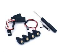 Lighting Rc Car Spot For Hyper Go For Mjx 14303 1/14 Boat Lights Spotlight Remote Control Off-Road High Speed Cars Truck Upgrade Parts