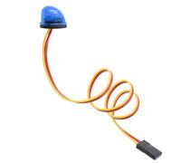 Lighting Rc Car Spot For Tamiya 1/10 1/14 360° Rotating Flashing Light Bar Multi-Function Alarm Lamp RC Car Model Truck Upgrade Accessorie(Blue)