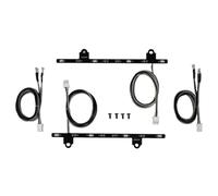 Lighting Rc Car Spot For Tamiya For Scania 770S 6X4 56368 1/14 1 Pair Side Skirt Lights Lamp Bar RC Truck Tipper Model Car DIY Upgrade Accessories Parts(B)