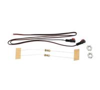 Lighting Rc Car Spot For Tamiya For Scania 770s For Actros Lesu For Man 56357 R470 R620 3363 1/14 2pcs Metal Side Light Warning Rc Truck Car Tipper(Red 2)