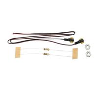 Lighting Rc Car Spot For Tamiya For Scania 770s For Actros Lesu For Man 56357 R470 R620 3363 1/14 2pcs Metal Side Light Warning Rc Truck Car Tipper(Yellow)