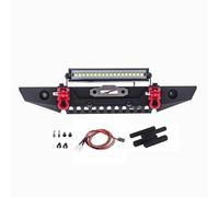 Lighting Rc Car Spot For Trax For Trx4 For Defender For Bronco For Axial For Scx10 90046 90047 1/10 Metal Front Bumper With Light Rc Crawler Car Parts