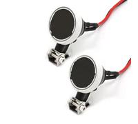 Lighting Rc Car Spot For Traxxas For TRX4 For TRX6 For Axial For SCX10 III YK4082 For Tamiya CC01 1/10 RC Crawler Car Round Roof Headlights Spotlight With Bracket(A)