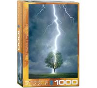 Lighting Striking Tree 1000 Piece Jigsaw Puzzle