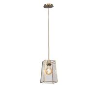 Lighting Supermarket Beaumont Antique Brass Lantern Pendant Ceiling Light