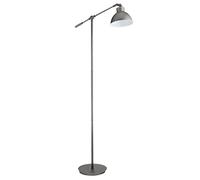 Lighting Supermarket Cantilever Industrial Style Floor Lamp - Pewter Grey