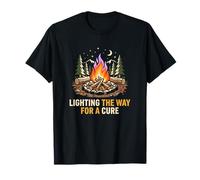 Lighting The Way for A Cure Cancer Awareness Supporter T-Shirt