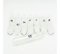 Lighting Tube 8pcs Rare Gas Light Tube Noble Gas Luminous Tube Krypton Helium Neon Argon Xenon Oxygen Nitrogen Hydrogen Gas Sealed Tube (Diameter 20mm× Length 100mm)