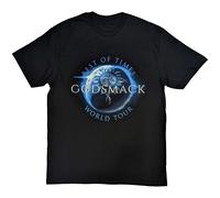 Lighting Up The Sky World Tour T-Shirt Godsmack Black XL