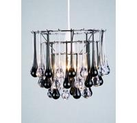 Lighting Web Co Acrylic Snowdrop/ Chrome, Clear/ Black