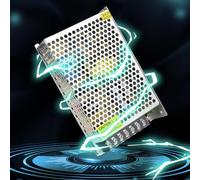 LightingWill 12V 10A 120W DC Universal Regulated Switching Power Supply, Converter AC 240V to DC 12V LED Power Adapter Transformer Driver for CCTV, LED Strip light,Radio, Computer Project