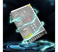 LightingWill 24V Power Supply 4.1A 100W Universal Regulated Switching, Converter AC 110/220V to DC 24 Volt LED Power Adapter, Transformer, Driver for CCTV, LED Strip light, Radio, Computer Project