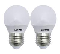 LightMe 5bSA-P250ST-A1 LED Bulb E27 3W=25W Warm White 2 PaC.K