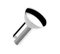 Lightme Aqua Sidelight mirror lamp slanted chrome