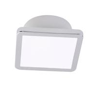 LightMe Aqua Uno ceiling light, 11 x 11 cm, chrome, IP44
