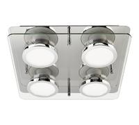 LightMe Chromia Wall Light 20W LED GU10 Chrome Monochrome LM85624
